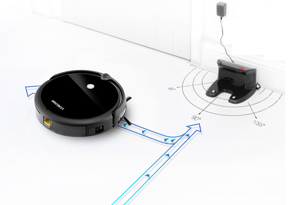Probot Nelson A3S Robot hút bụi lau nhà tích hợp Wifi camera HD
