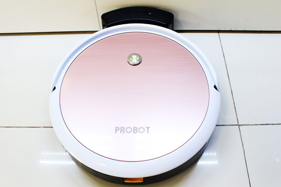 Probot nelson A3S wifi, Robot hút bụi lau nhà điều khiển qua điện thoại Màu Hồng